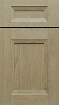 Kitchen Cabinet Door Sample of European White Oak Style Ready to Assemble (RTA) Cabinets.