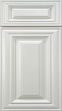Bathroom Cabinet Door Sample of Pearl White Style Ready to Assemble (RTA) Cabinets 