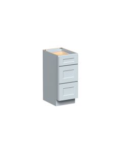 Dove Gray Drawer Base Cabinet - W15" X H34.5" X D21"