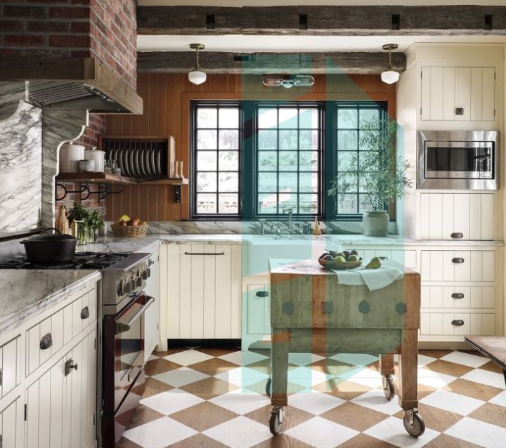 Infuse Retro Elements for White Kitchen