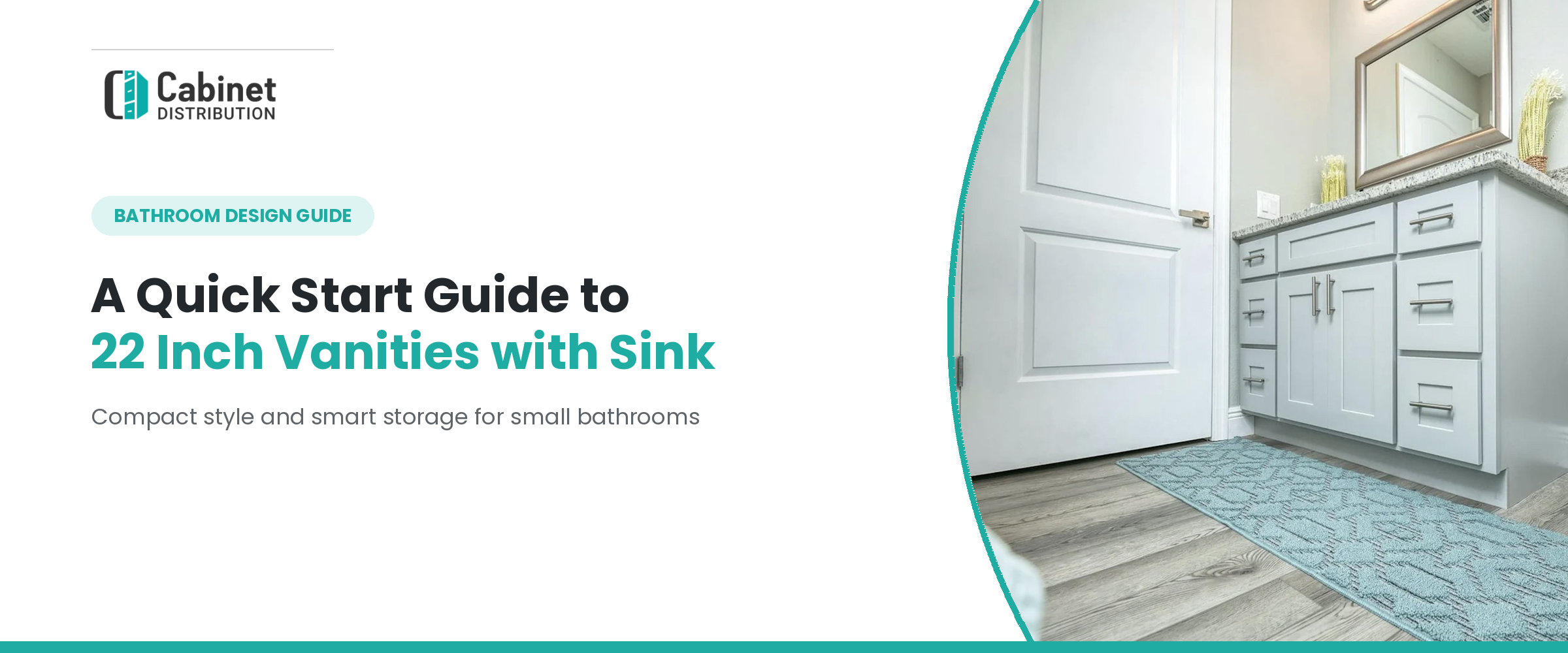 22 inch bathroom vanity with sink
