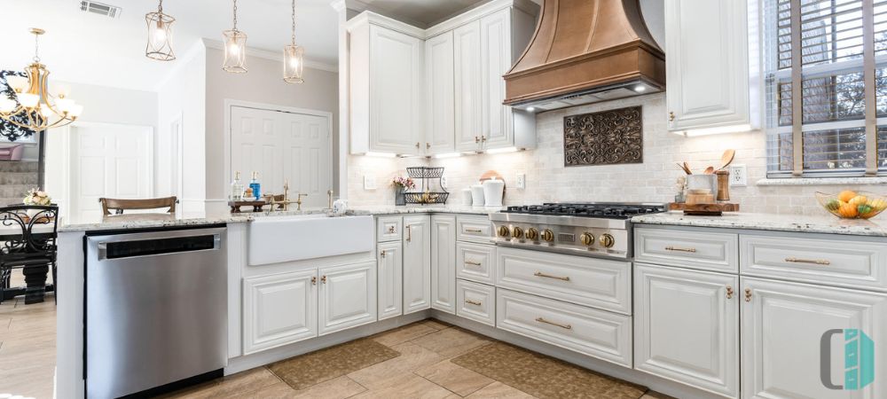 Soft White Kitchen Cabinets