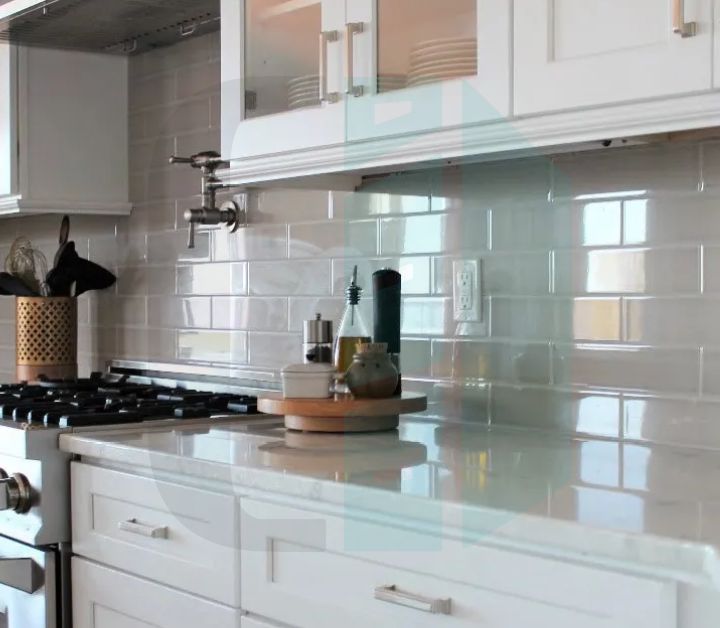 white subway tiles for backsplash kitchen