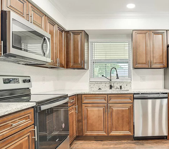RTA vs Refinishing RTA kitchen cabinets compared to traditional cabinet refinishing