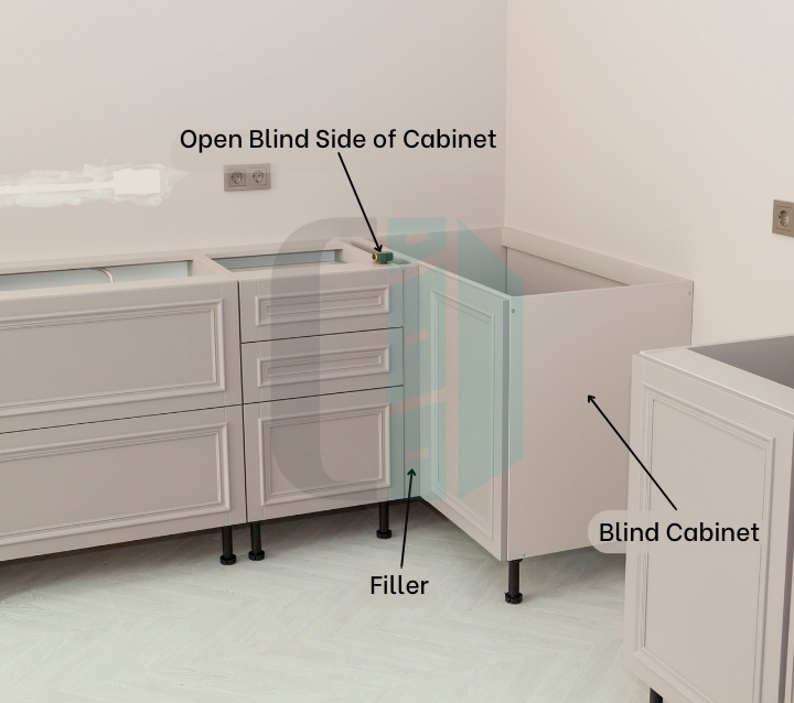 Blind Corner Base Cabinets