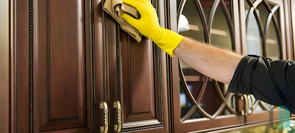 Cleaning Wood kitchen Cabinets