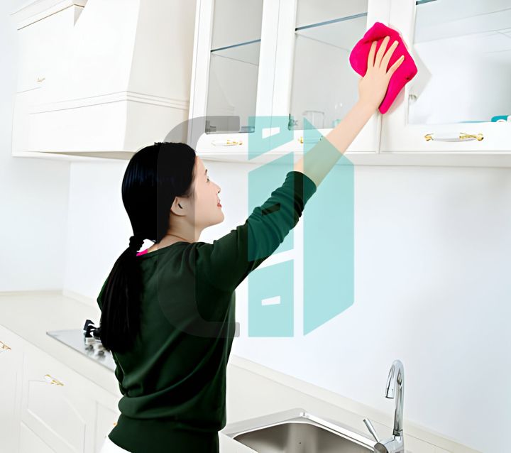 Cleaning Painted Cabinets in the Kitchen