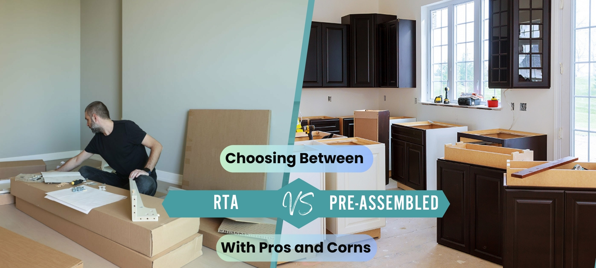  rta vs pre assembled cabinets