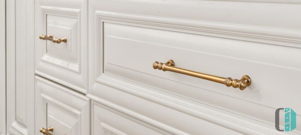 Mixed Metal Cabinet Hardware