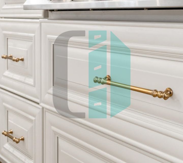 Mixed Metal Cabinet Hardware