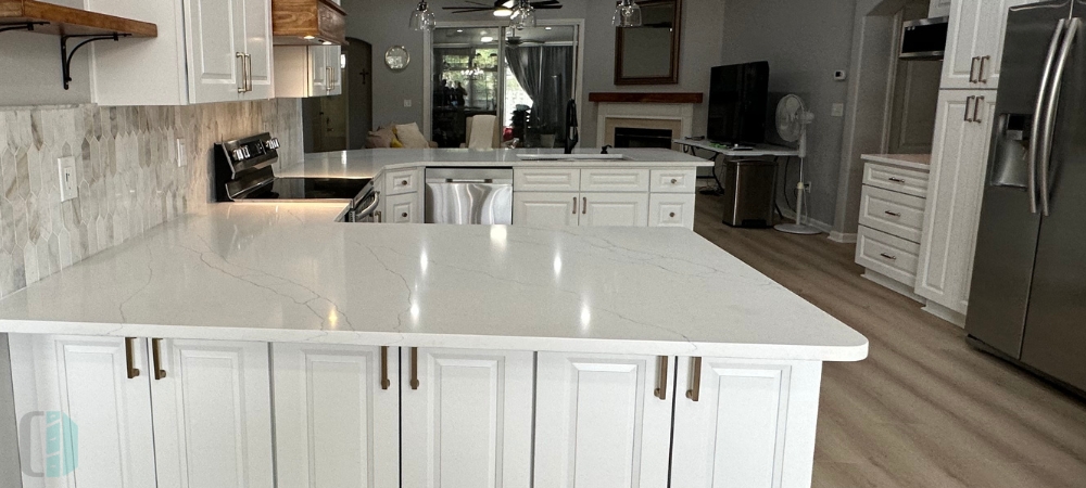 RTA Glacier White Kitchen Cabinets