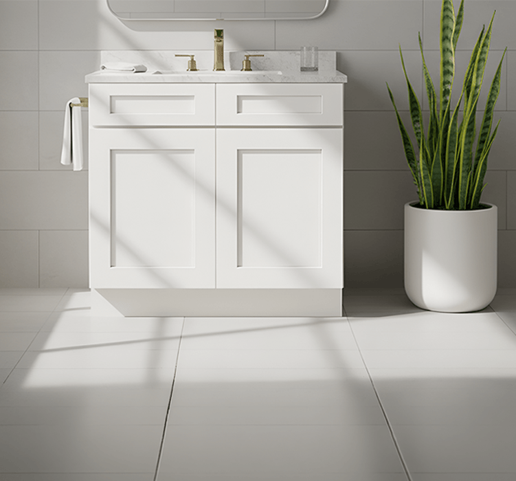 Premium bathroom vanities by Cabinet Distribution